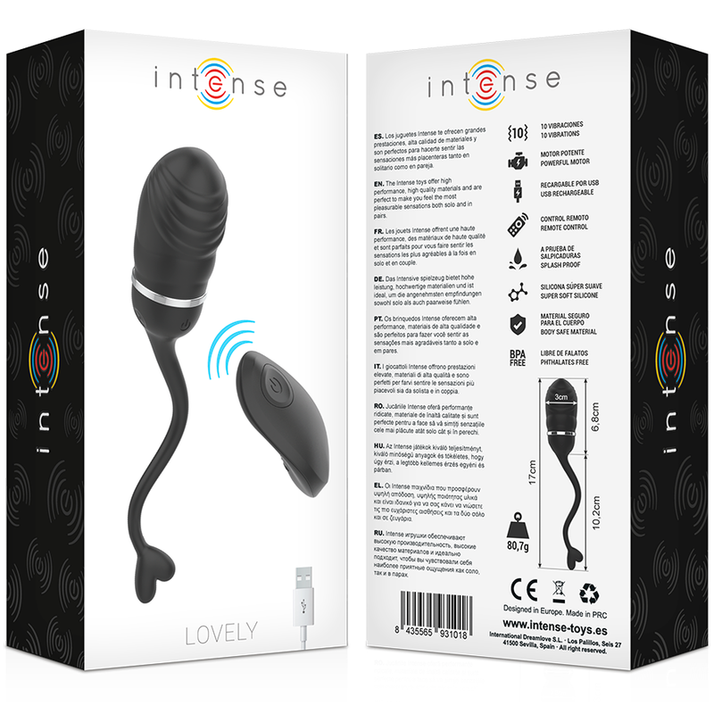 OEUF VIBRANT RECHARGEABLE LOVELY INTENSE